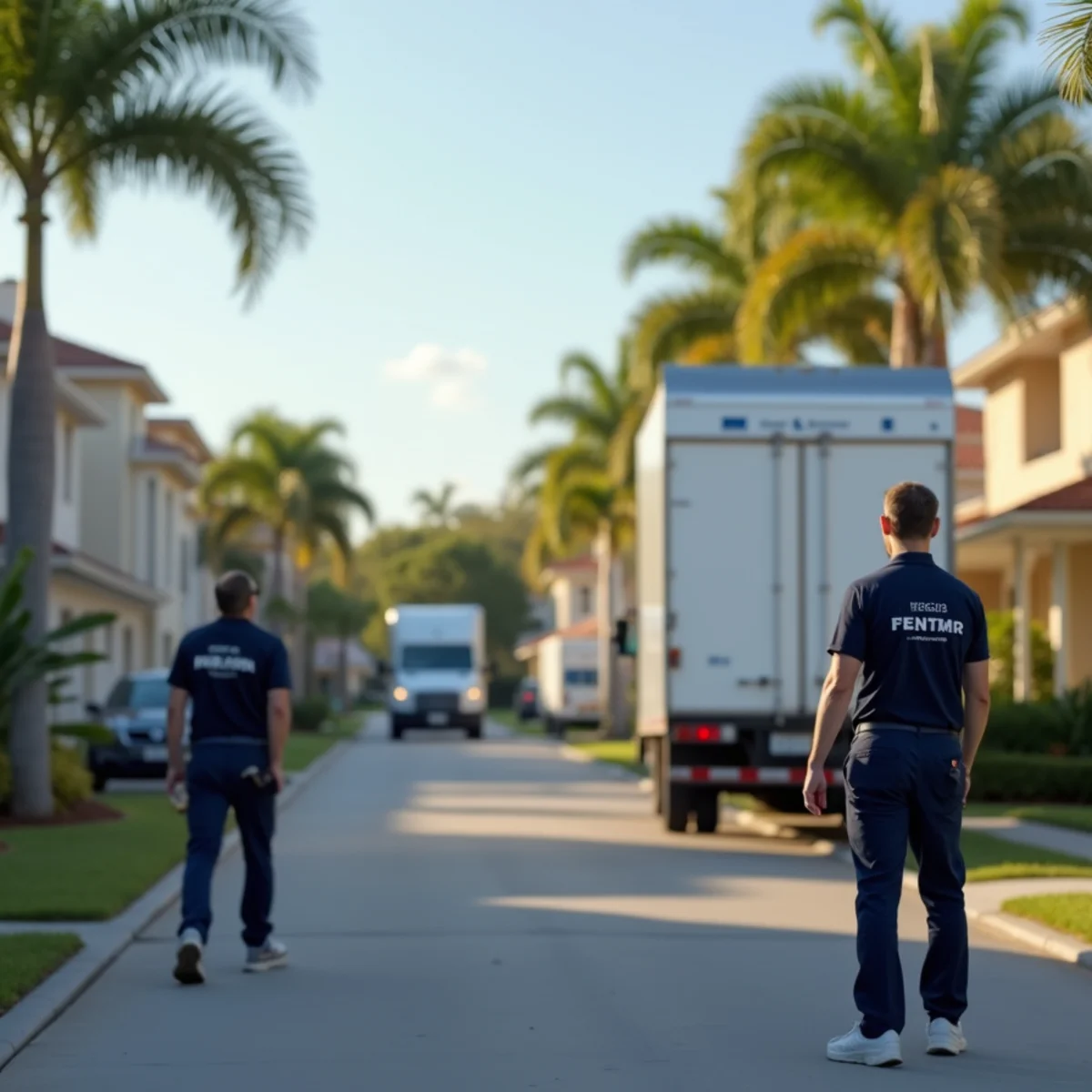Residential neighborhood streets and architecture in Cooper City Florida